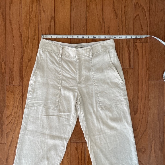 CLUB MONACO Hadarahh Pants in Flax Linen Pants Straight Leg - Picture 15 of 15